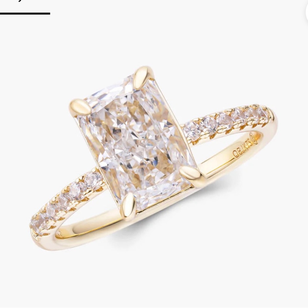 Objktsjewelry Ring and Stacking band Size 5 with tag